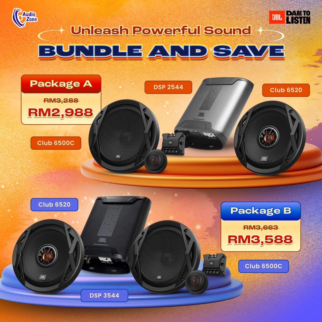 JBL Bundle And Save (Package A and Package B)